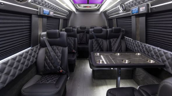 killeen 15 passenger sprinter van interior