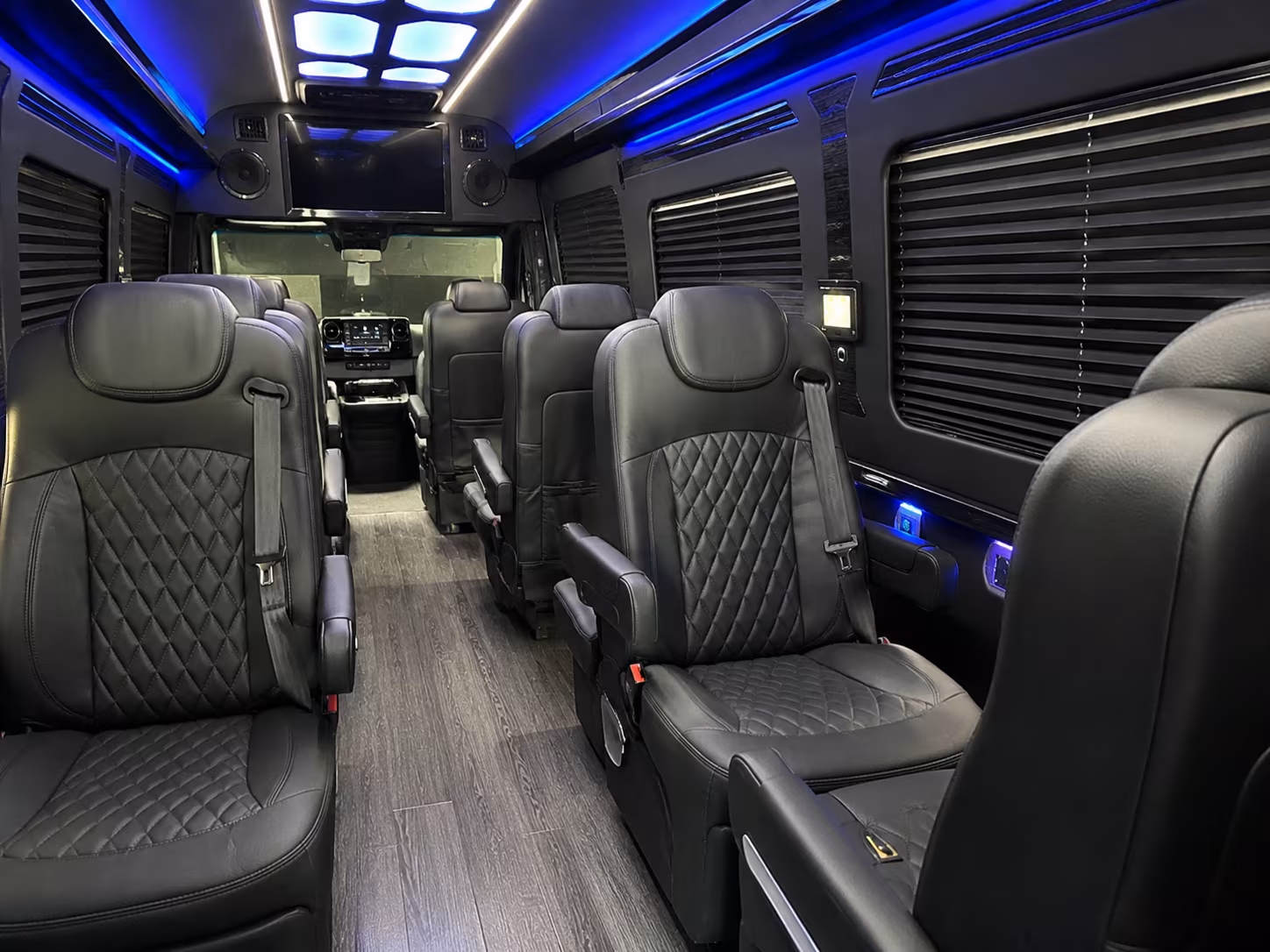 killeen 15 passenger sprinter van inside