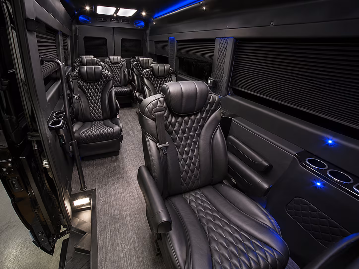 killeen 18 passenger sprinter van inside