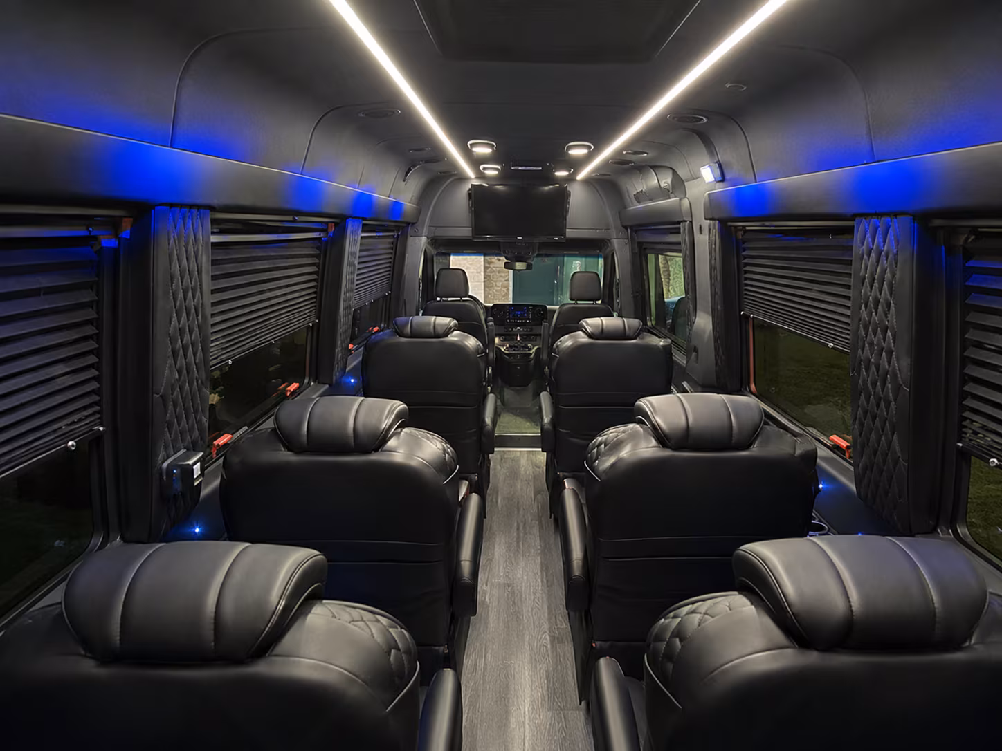 killeen 20 passenger sprinter van inside