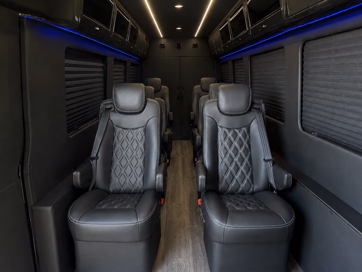 killeen 8 passenger sprinter van inside