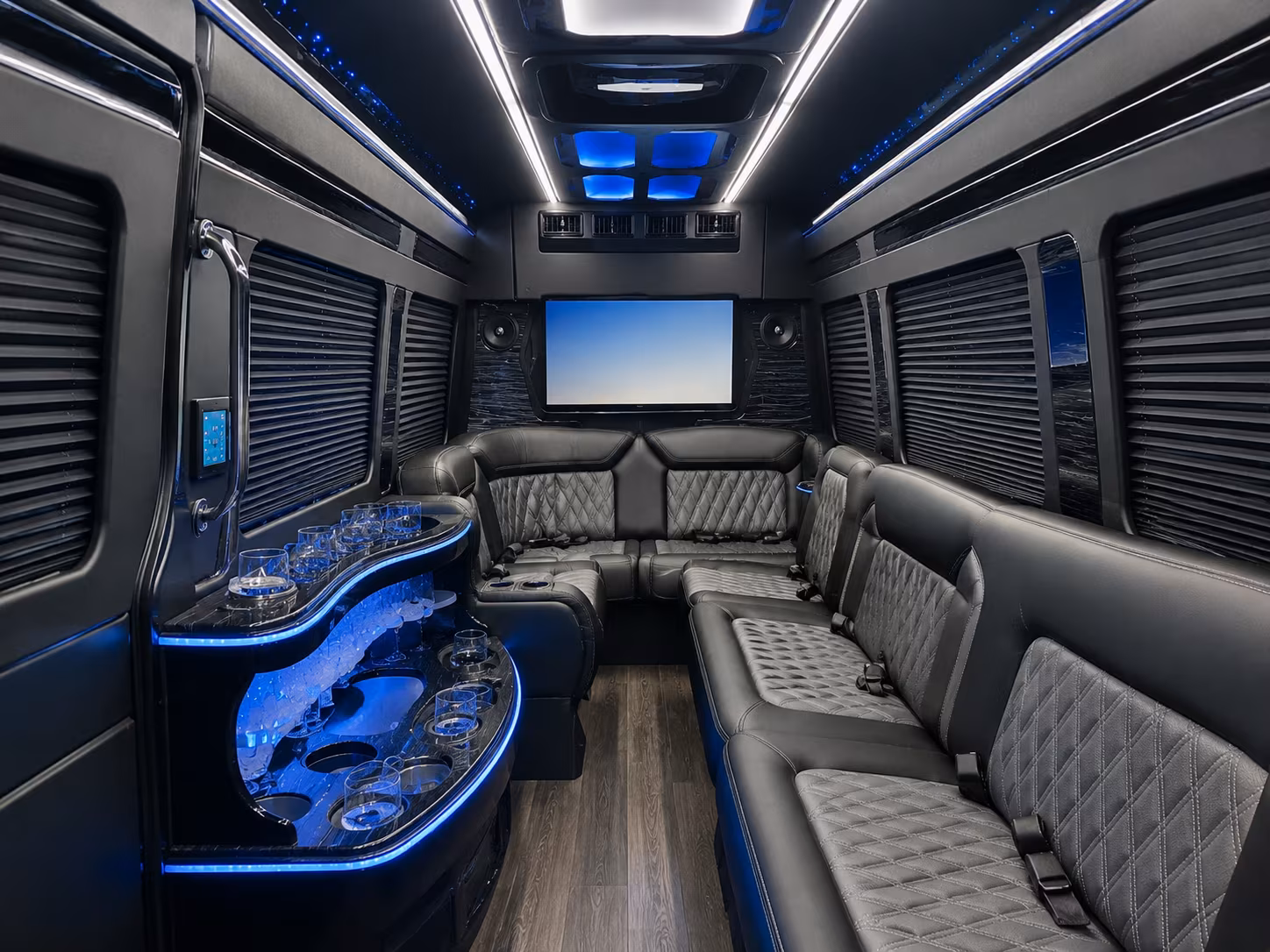 killeen sprinter limousine interior
