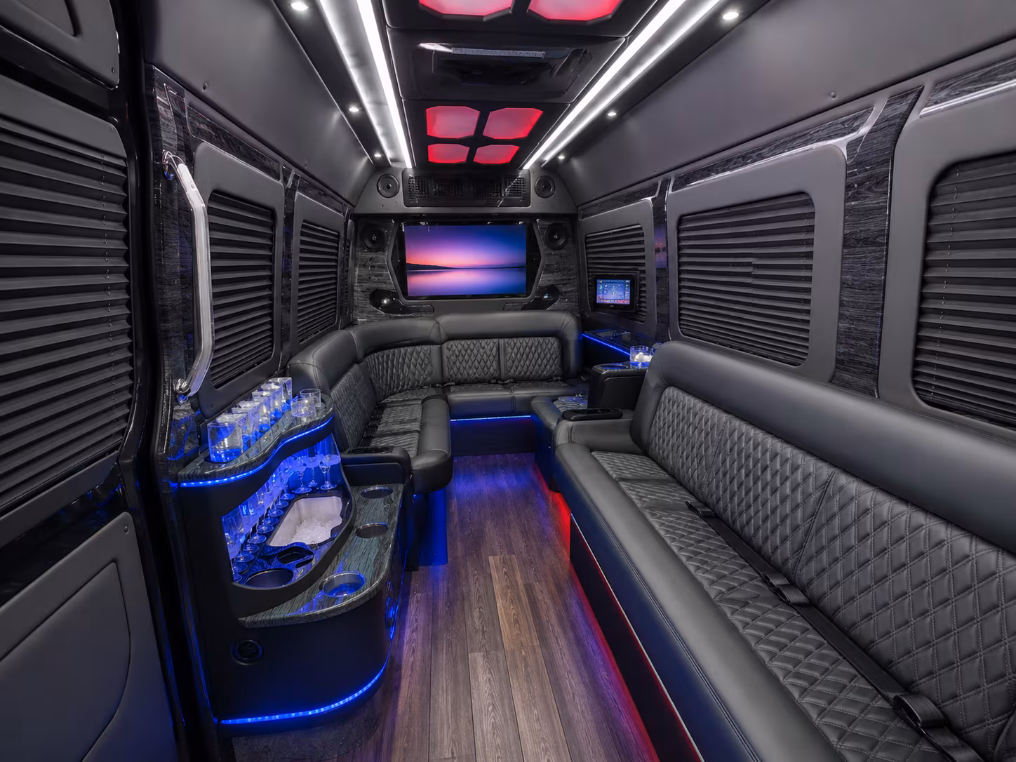 sprinter van transportation to h e b center at cedar park and austin area arenas
